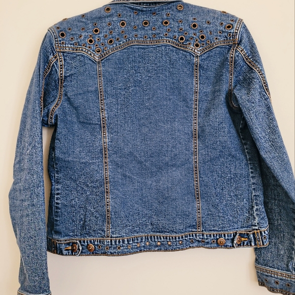 Detailed Denim Jacket - Picture 2 of 2